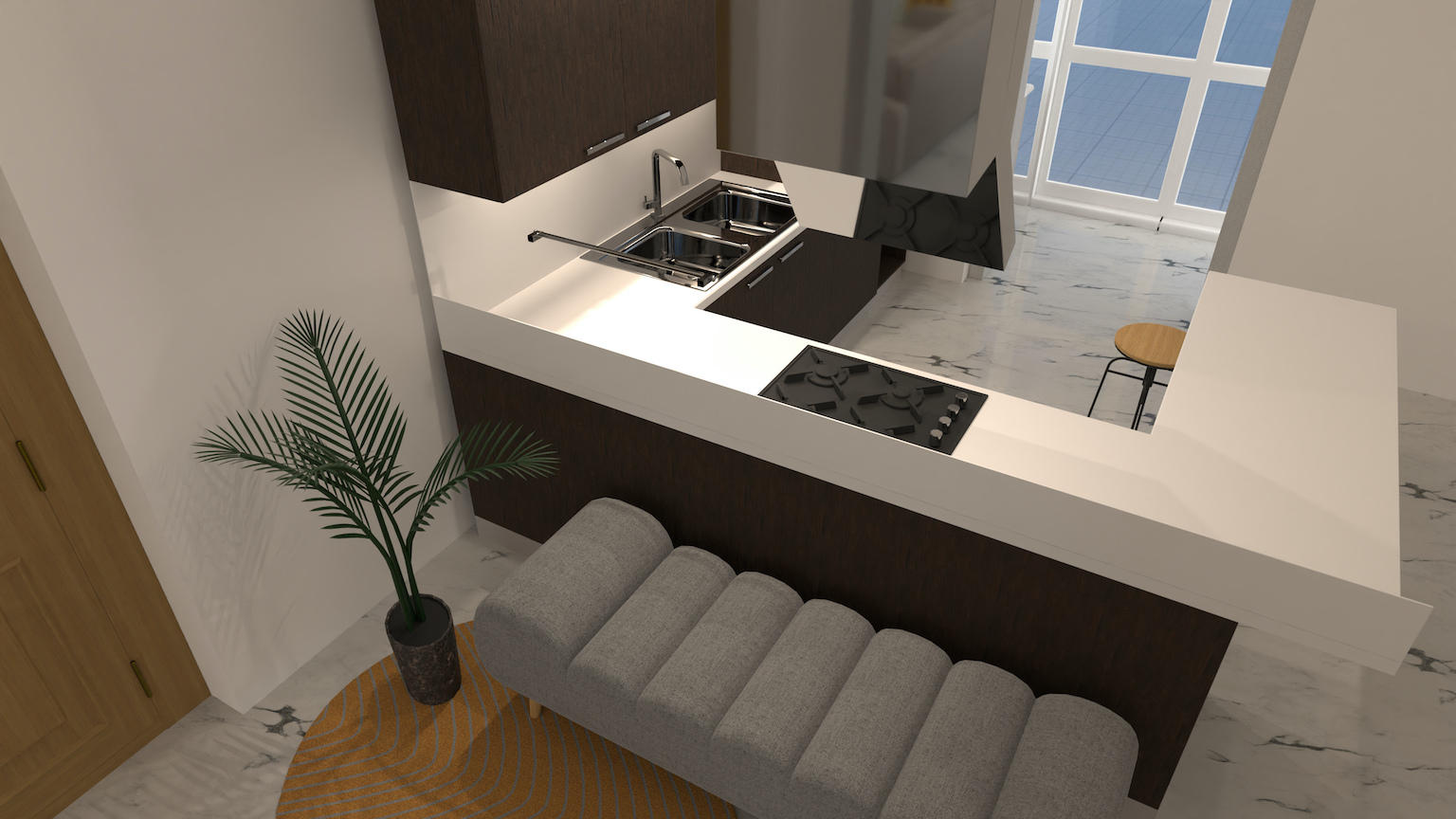 rendering via san tommaso 5